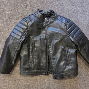 Buffalo David Bitton Black Faux Leather Jacket